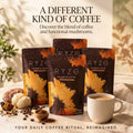 RYZE Mushroom Coffee 4 Pack | Mushroom Coffee Bundle