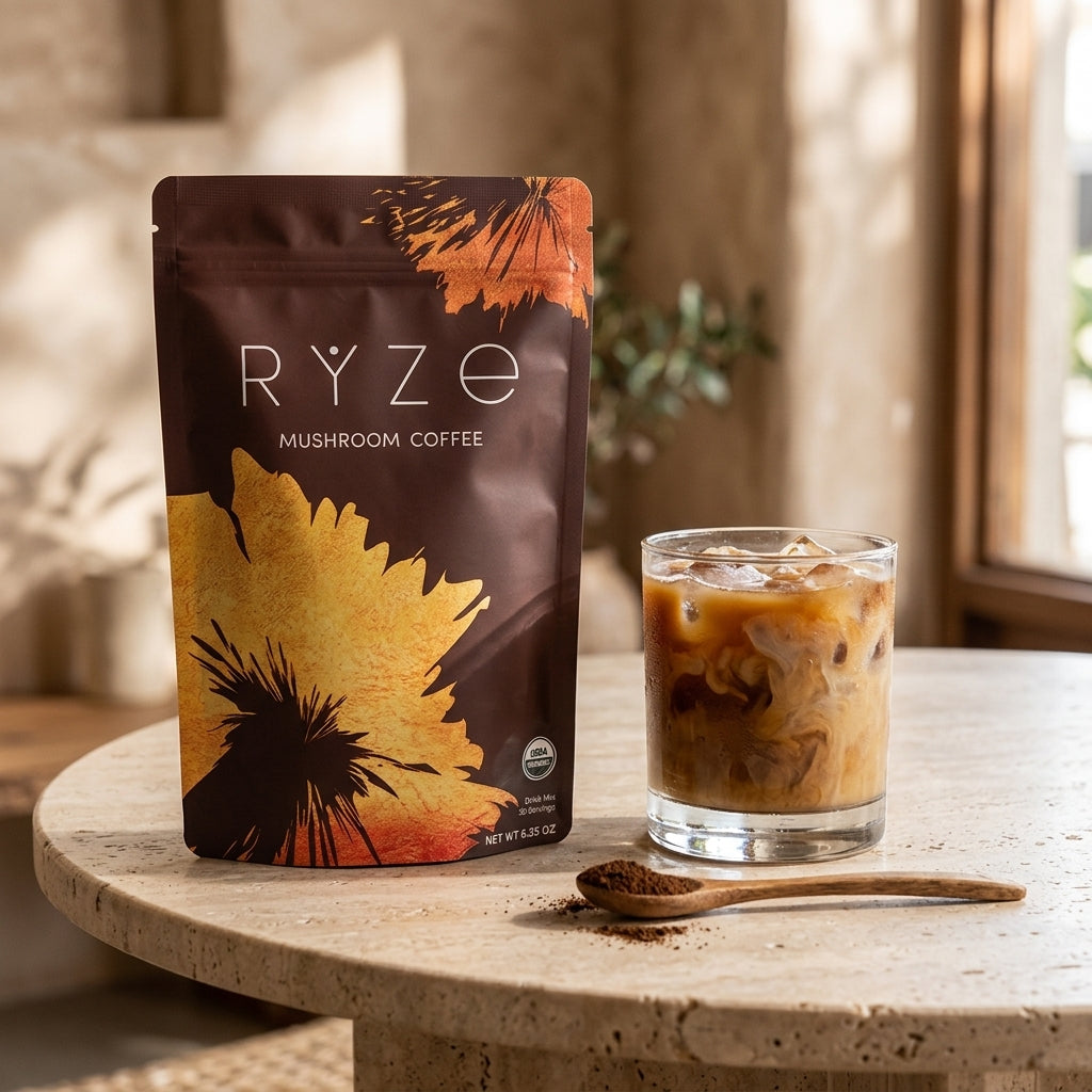 RYZE Mushroom Coffee energy and focus– 6.35 oz