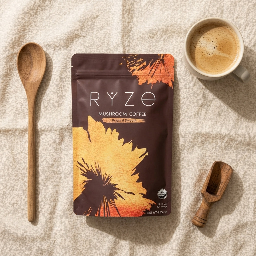 RYZE Mushroom Coffee energy and focus– 6.35 oz
