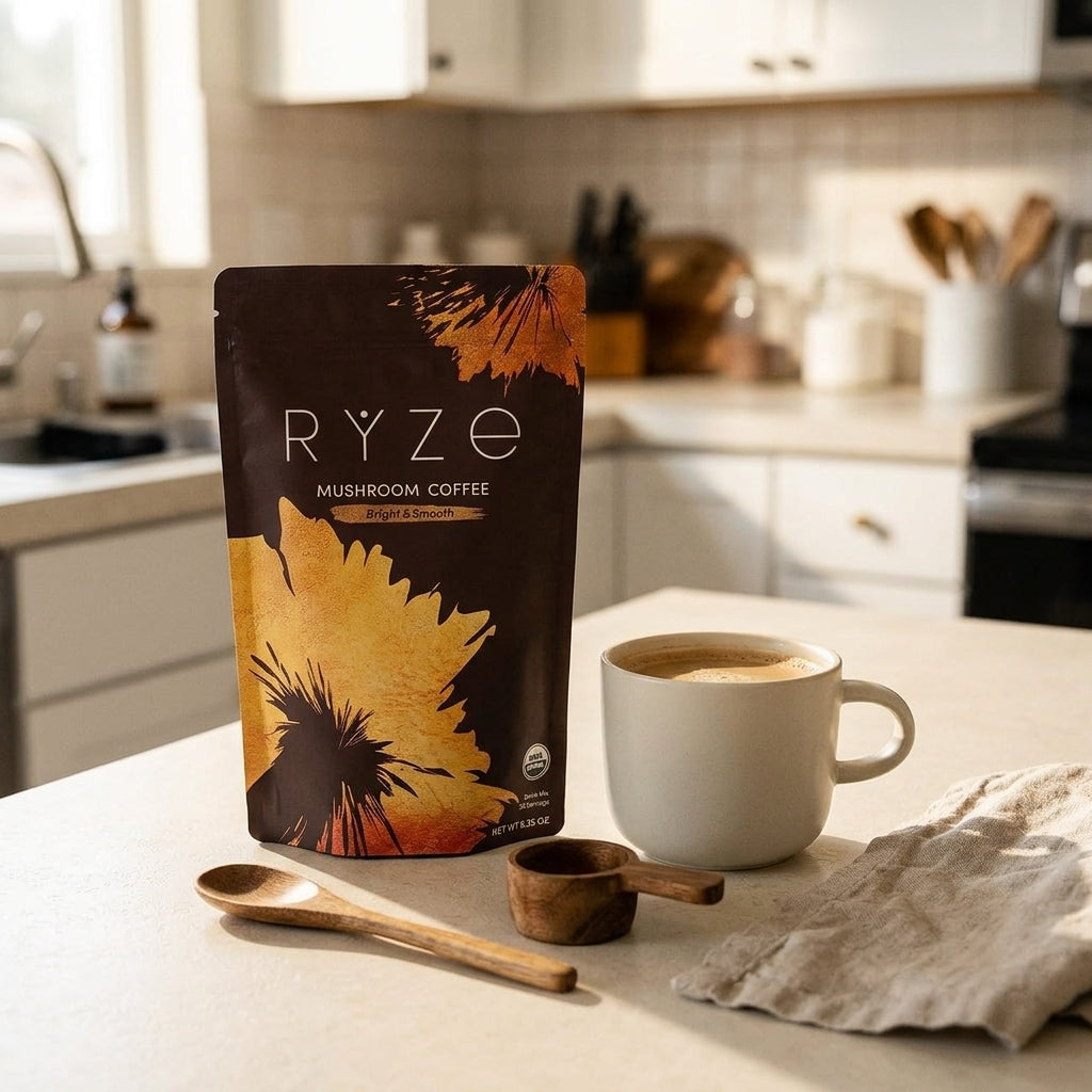 RYZE Mushroom Coffee energy and focus– 6.35 oz
